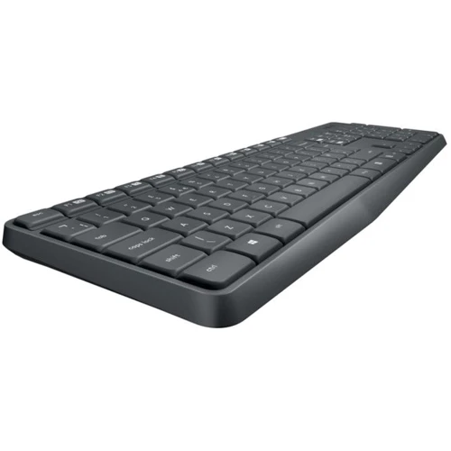 Комплект бездротовий Logitech MK235 USB 2.4 GHz Grey (920-007905): Тип клавіш мембранный
