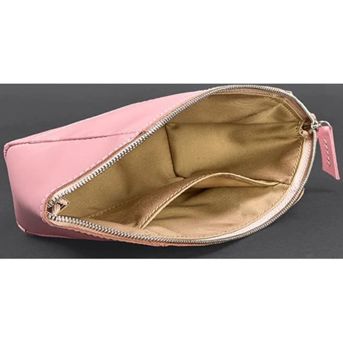 Жіноча косметичка BlankNote рожева (BN-CB-2-pink-peach): Фактура матова, Гладка