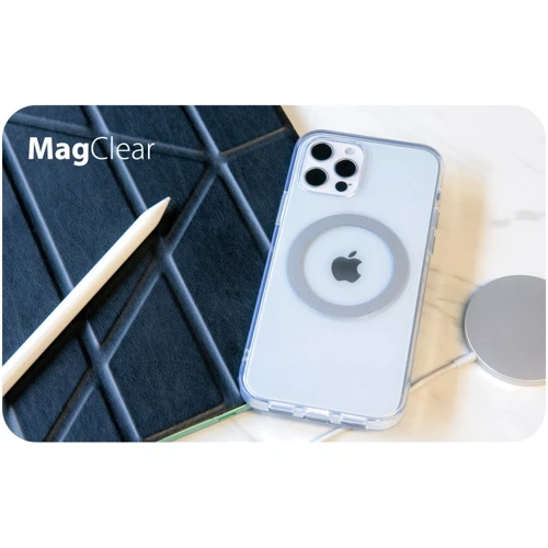 Чехол для iPhone Switcheasy MagClear with MagSafe Silver (GS-103-123-225-26) for iPhone 12 Pro Max фото 18