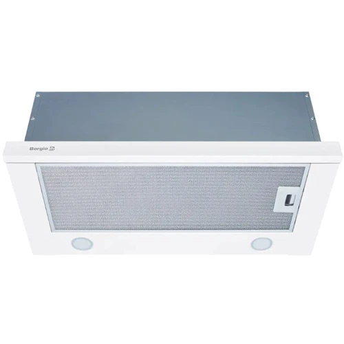 Вытяжка Borgio TLC (TR) 60 White: Тип монтажа Встраиваемый