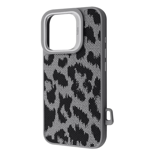 Чехол для iPhone Kajsa Glamorus Collection with Magnetic Ring Silver for iPhone 16 Pro Max