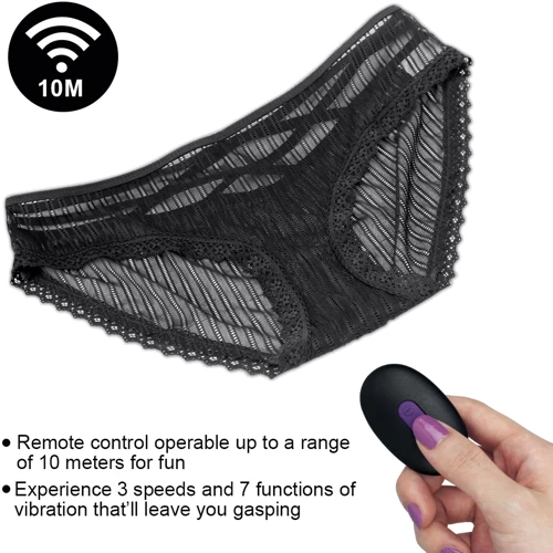 Вибротрусики LoveToy Rechargeable IJOY Remote Control Lace Panty