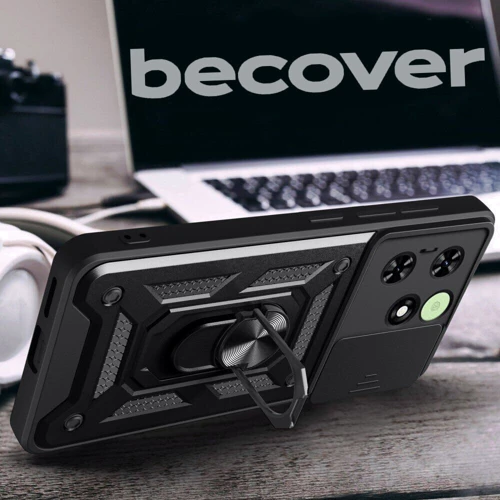 Чехол для телефонов BeCover Military Black for Tecno Spark Go 2024 (BG6) (710684): Тип накладка на заднюю часть