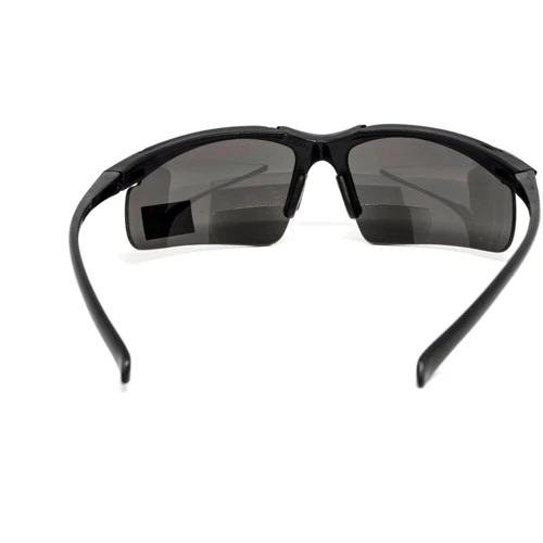 Спортивні окуляри Біфокальні захисні окуляри Global Vision Apex Bifocal +2.0 (clear) сірі (GV-APEXB20-GR): Особливості Полуоправа