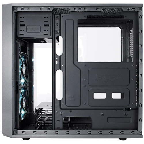 Корпус Fractal Design Focus G Gunmetal Gray (FD-CA-FOCUS-GY-W): Материал передней панели сталь