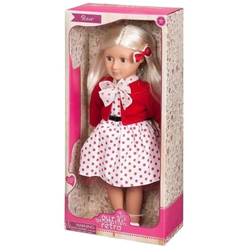 Ретро Кукла Our Generation Роза 46 см (BD61001Z): Возраст от 3 лет