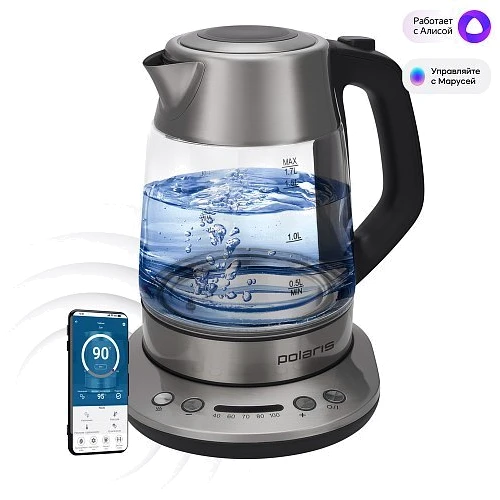 Електрочайник Polaris PWK 1775CGLD WIFI IQ Home