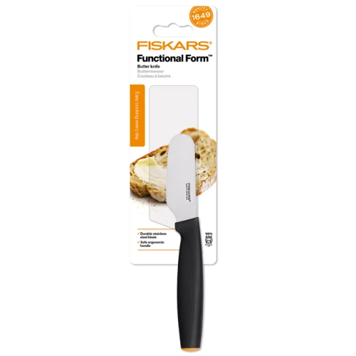 Нож Fiskars Form для масла 8 см (1014191): Лезвие нержавеющая сталь