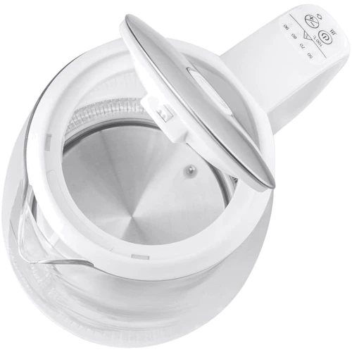 Электрочайник Sencor SWK 2190WH: Цвет прозрачный / белый
