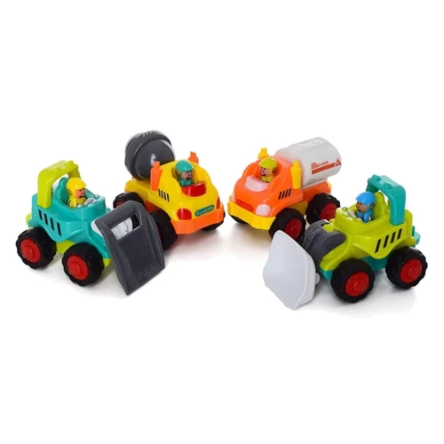 Игровой набор строительных машинок METR+ 4 шт (166-1): Производитель Metr+