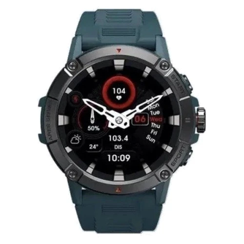 Смарт-годинник Zeblaze Ares 3 Pro Ocean Blue: Дисплей 1.43" (466x466)