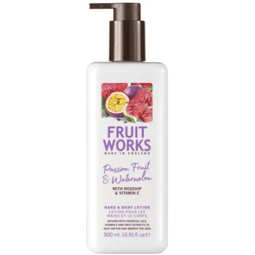 Grace Cole Fruit Works Hand & Body Lotion Passion Fruit & Watermelon Лосьйон для рук і тіла 500 ml