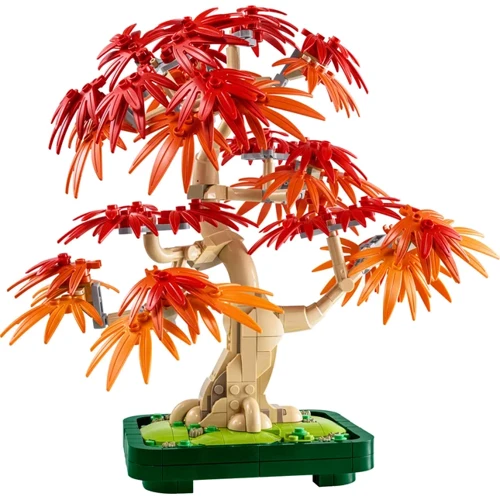 Конструктор LEGO Botanicals Бонсай з японського червоного клена (10348): Кількість деталей, шт. 474