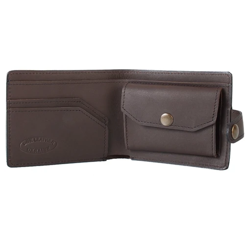 Мужское портмоне DNK Leather коричневое (DNK-Full-Purse-col-F): Тип Портмоне