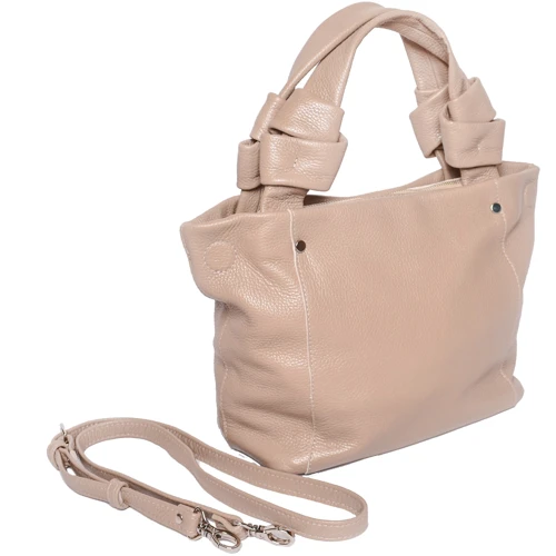 Женская сумка-мешок ARTiS Bags бежевая (1726140): Фактура Матовая, Зернистая