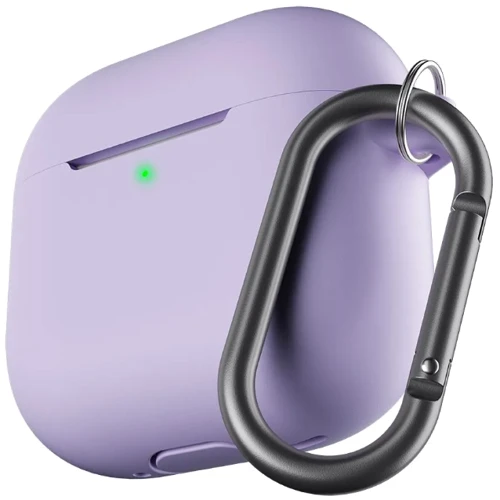 Чехол KeyBudz Elevate Series Keychain Lavender (AP4_S8_LVD) for Apple AirPods 4 фото 3