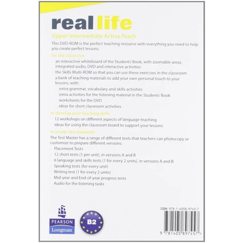 Real Life Upper-Int Active Teach (электронное пособие): Производитель Pearson Education Limited