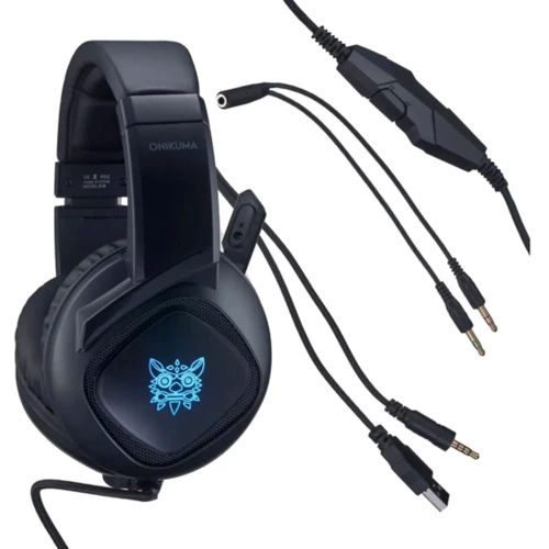 Наушники Onikuma K19 Black: Тип конструкции полноразмерные