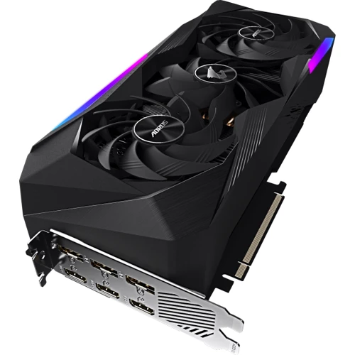 Відеокарта GIGABYTE AORUS GeForce RTX 3070 Ti MASTER 8G (GV-N307TAORUS M-8GD) LHR: Розрядність шини пам'яті, біт 256