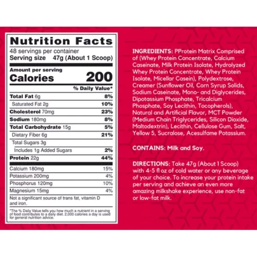 Протеин BSN Syntha-6 2270 g / 48 servings / Banana: Вид Многокомпонентные
