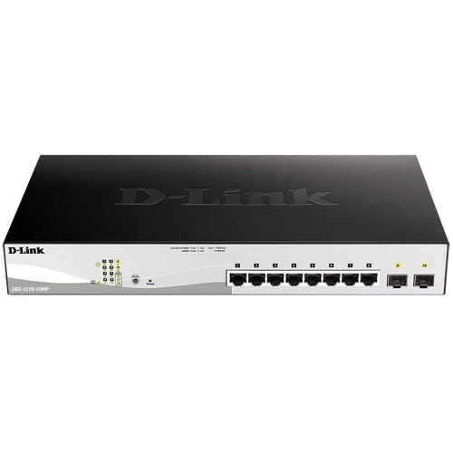 Сетевой коммутатор D-Link DGS-1210-10MP