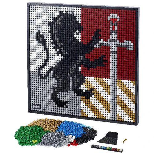 LEGO Art Гербы факультетов Хогвартса (31201): Количество деталей, шт. 4249