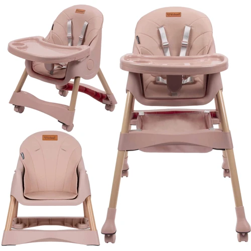 Стульчик для кормления Kidwell KARIMI Pink: Тип трансформер