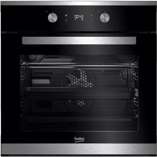 Духовой шкаф электрический Beko BIM25301XCS: Объем, л 71