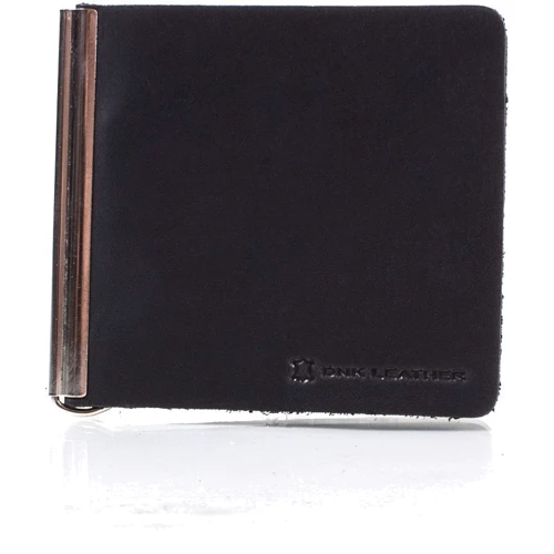 Мужской зажим для денег DNK Leather черный (DNK-Spring-clamp-Hcol-J): Пол Мужской