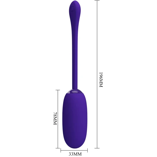 Виброяйцо LYBAILE Pretty Love - Julius EGG Purple (BI-014653-3)