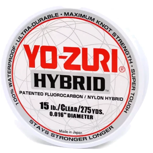 Волосінь Yo-Zuri HYBRID 275YD 15Lbs 252m (0.405mm) (R518-CL)