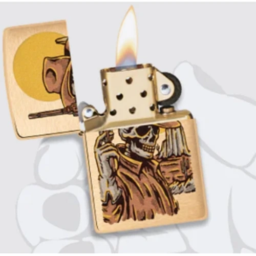 Запальничка Zippo Cowboy Skull Design 48519: Виробник Zippo