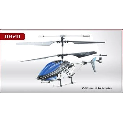 Вертолет UDRC Радиомикроша U820 Blue (синий)
