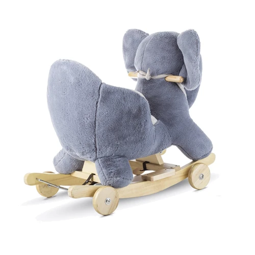 Слоник-качалка з коліщатками Kinderkraft (KKZSLONGRY0000)