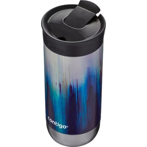 Термокухоль Contigo Huron New Couture Snapseal 473 мл Airbrush (2098677): Матеріал корпусу сталь