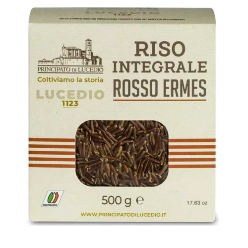 Рис Principato di Lucedio красный Эрмес 500 г (8018102000240)