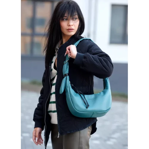 Женская сумка хобо Sambag HOBO S мурена (53100036): Тип ручки Длинная ручка