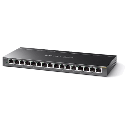 Сетевой коммутатор TP-Link TL-SG116E: Порты только Gigabit Ethernet (10/100/1000)