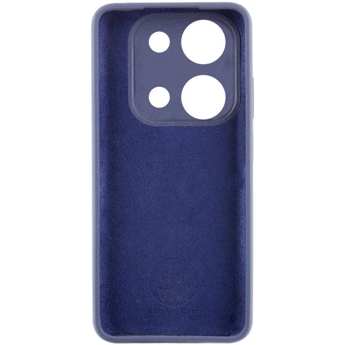 Аксесуар для смартфона Lakshmi Premium Silicone Case з Logo Full Camera Midnight Blue для Xiaomi Redmi Note 13 Pro 4G: Сумісність Xiaomi Redmi Note 13 Pro 4G