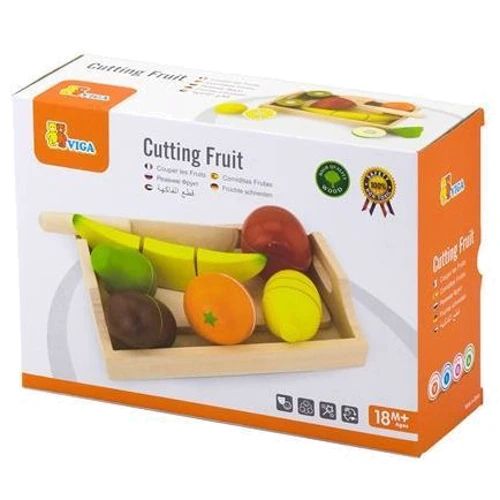 Іграшкові продукти Viga Toys Нарізані фрукти з дерева (58806): Виробник Viga Toys