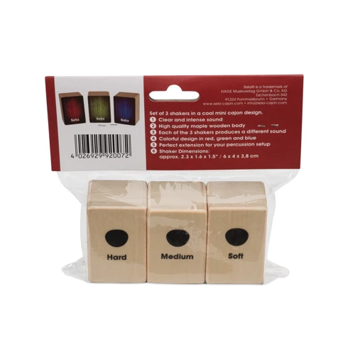 Набор шейкеров Sela SE 108 Mini Cajon Shaker Set
