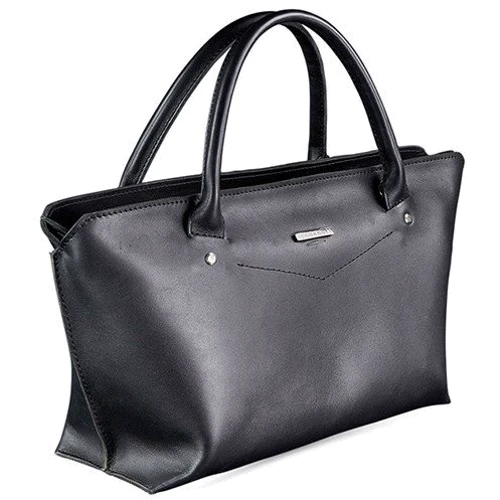 Женская сумка тоут Midi BlankNote черная (BN-BAG-24-g): Застежка Молния