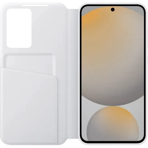Чехол для телефонов Samsung Smart View Wallet Case White (EF-ZS721CWEGWW) for Samsung S721 Galaxy S24 FE: Материал поликарбонат и полиуретан