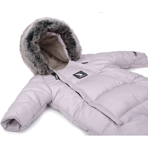 Зимний комбинезон - трансформер Cottonmoose Moose 0-6 M latte (латте)