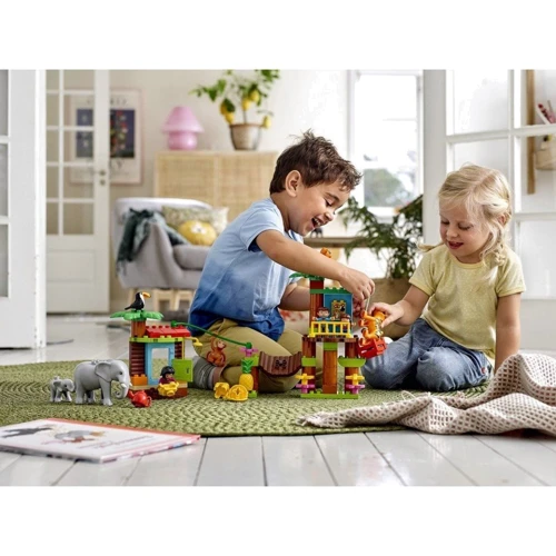 Конструктор LEGO DUPLO Тропический остров (10906): Количество деталей, шт. 73