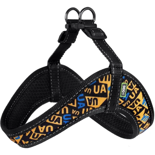 Шлея HiDog Comfort Молодежный 33-39 см XS разноцветная фото 3