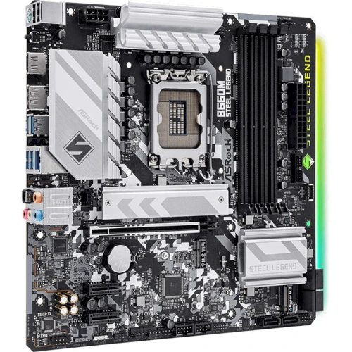 ASRock B660M Steel Legend: Роз'єми на платі USB 2.0, USB 3.2 Gen 1, USB 3.2 Gen 2