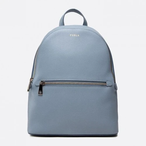 Женский рюкзак Furla Libera M Backpack темно-голубой (WB00433AX0732K3500)