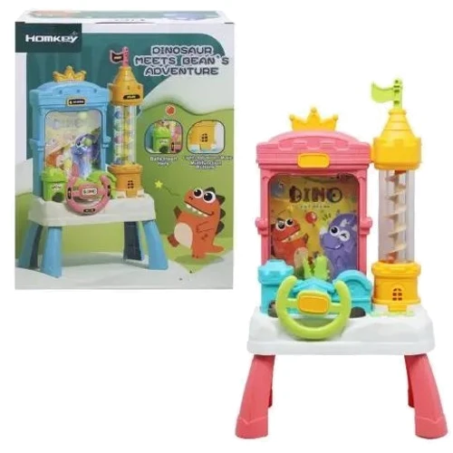Интерактивная игра Homkey Dino eat beans розовый (2203A): Тип аксессуар