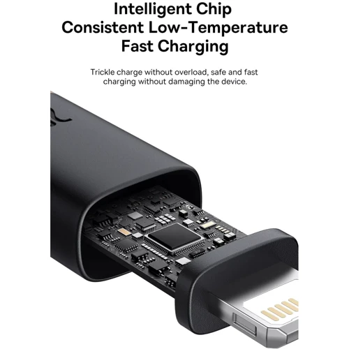 Кабель Baseus Cable USB-C to Lightning Dura Series 20W 1m Black/Gold (P10377800U01-00) фото 12